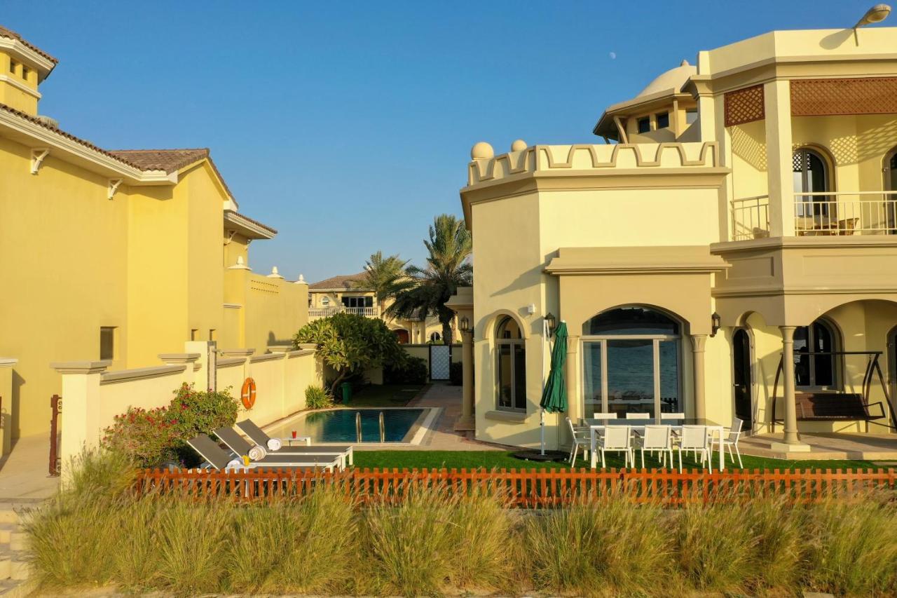 דובאי The S Holiday Homes - Luxurious 5 Bedrooms Villa At Palm Jumeirah With Private Swimming Pool And Private Beach Access מראה חיצוני תמונה